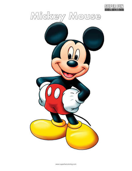 55 Coloring Pages Disney Mickey Best