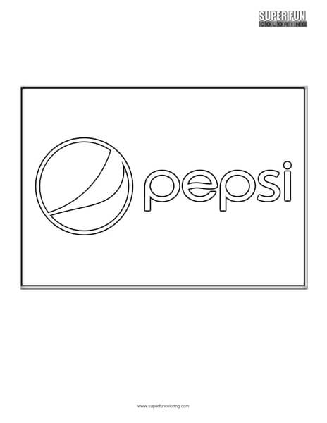 Download Pepsi Logo Coloring Page Super Fun Coloring