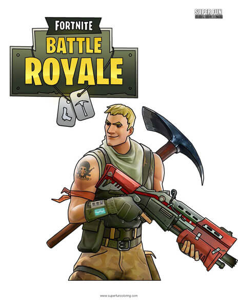 fortnite coloring pages - iconic fortnite skin coloring page