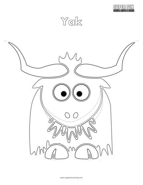 16 Yak Coloring Pages - Printable Coloring Pages