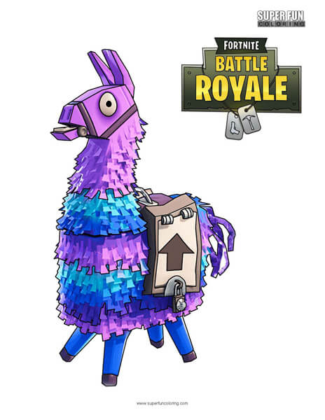 llama-fortnite-coloring-page-super-fun-coloring