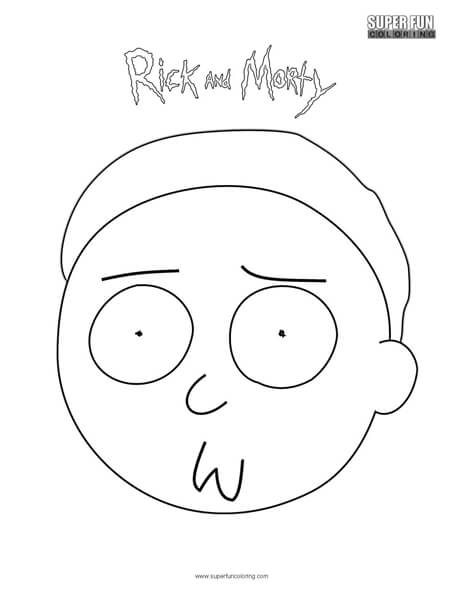 Pickle Rick - Free Coloring Pages