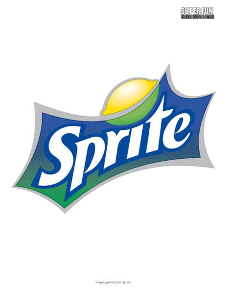 Sprite Coloring Page Free