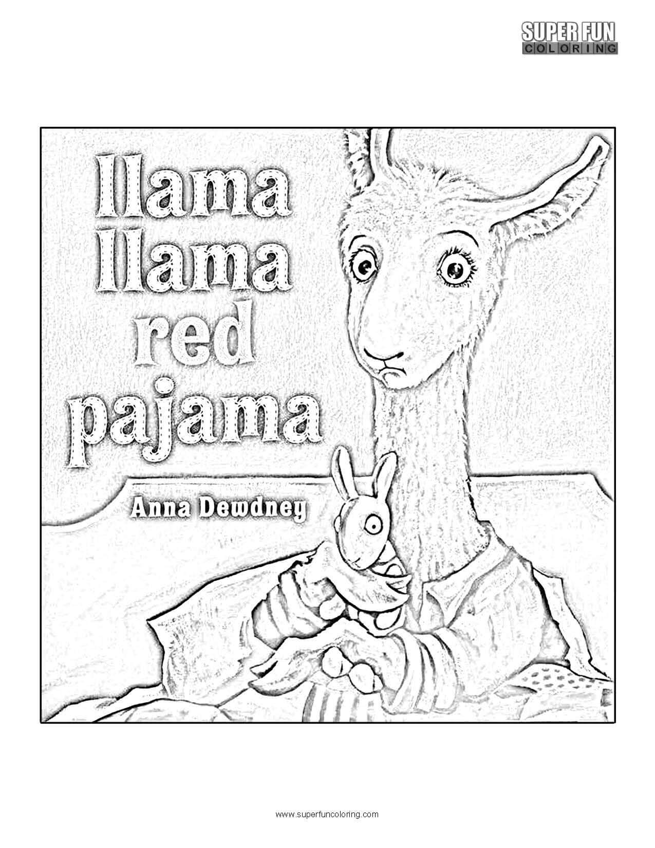 Llama Llama Coloring Page   Super Fun Coloring
