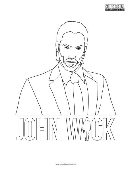John Wick Coloring Page Coloring Pages For Boys Fortn - vrogue.co
