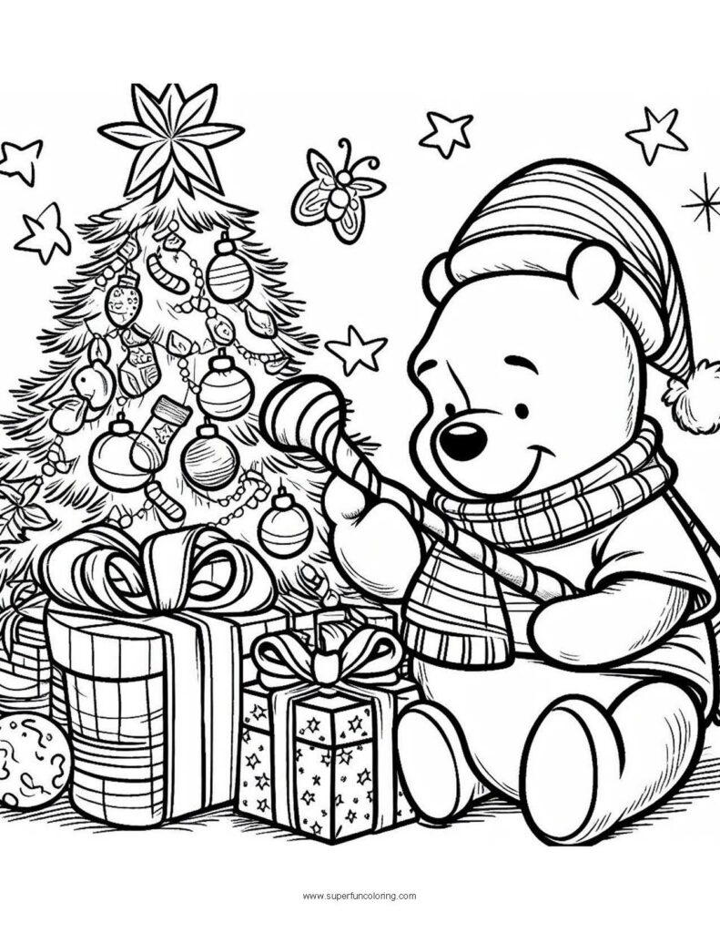 Super Fun Coloring | Winnie the Pooh Coloring Page