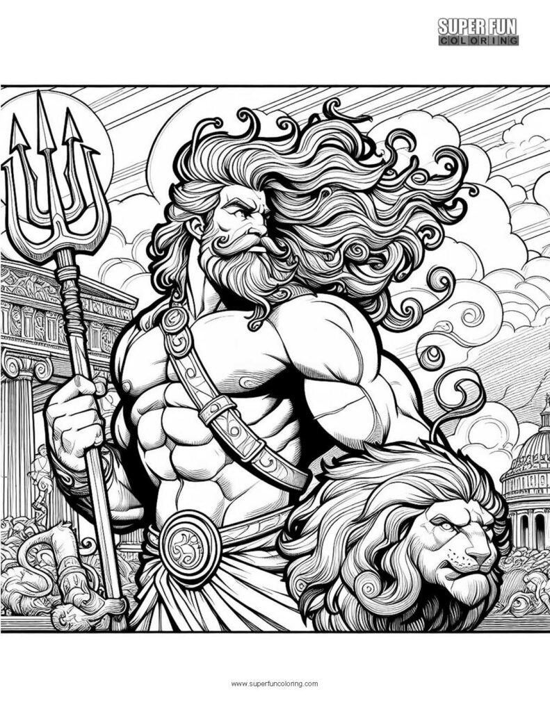 Hercules History Coloring Pages