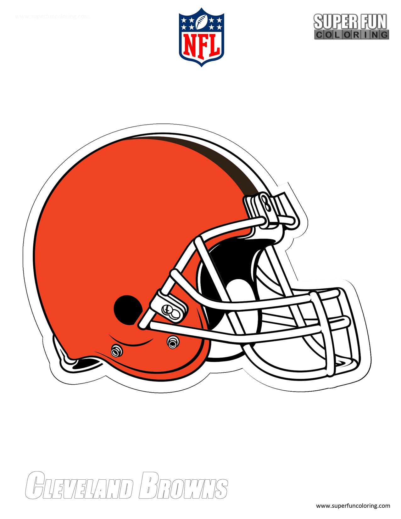 Cleveland Browns Coloring Page