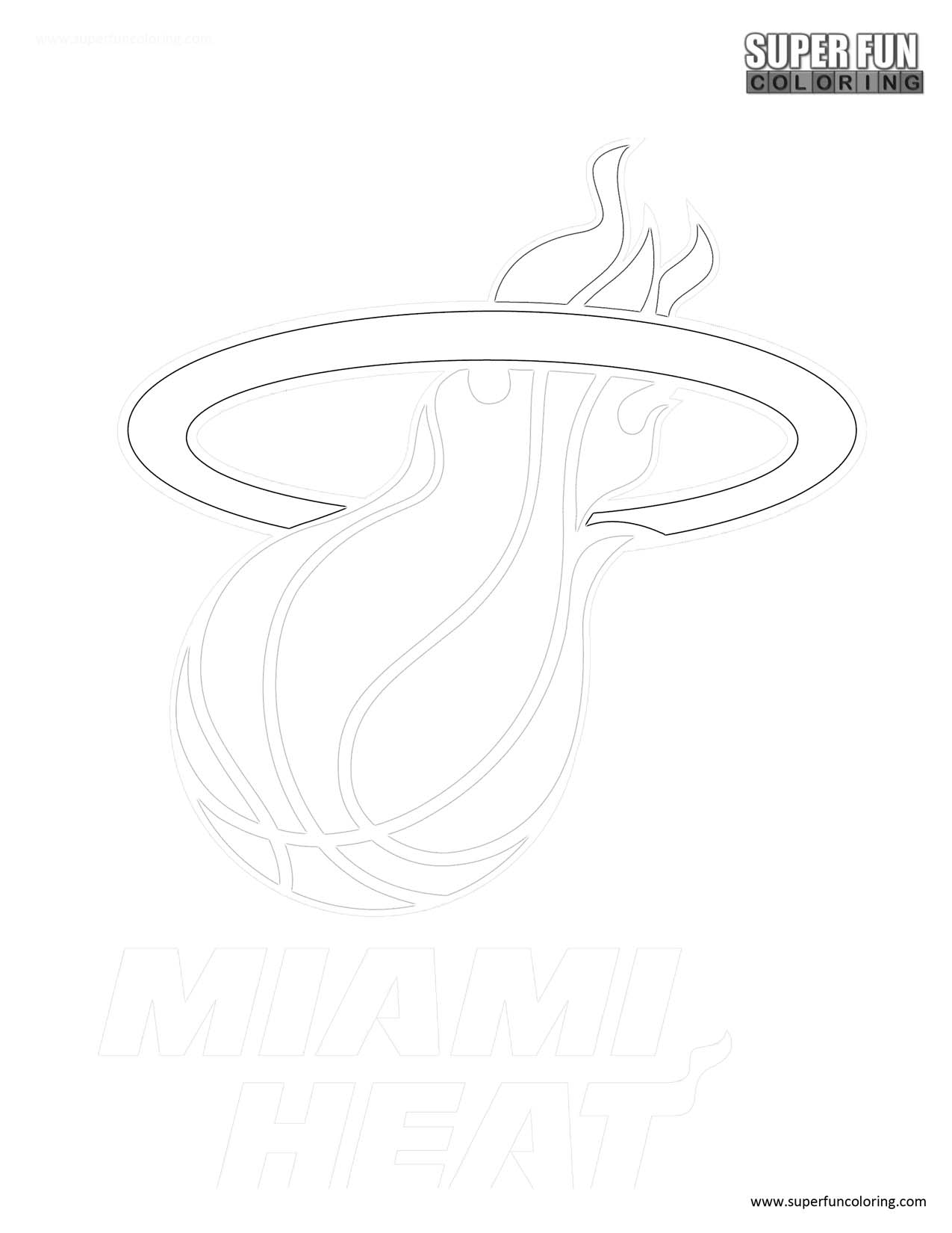 NBA Miami Heat Worksheet