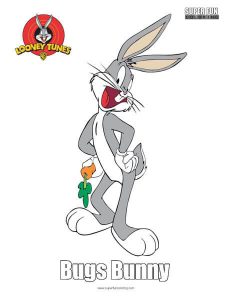 2 Looney Tunes Bugs Bunny