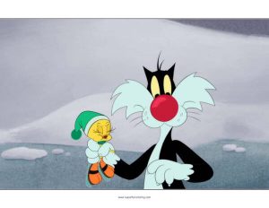 24 Looney Tunes Tweety Bird and Sylvester