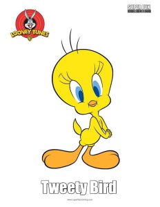 4 Looney Tunes Tweety Bird